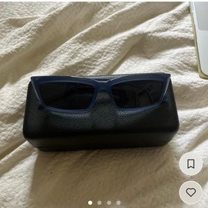 mint condition balenciaga rectangle cat eye sunglasses